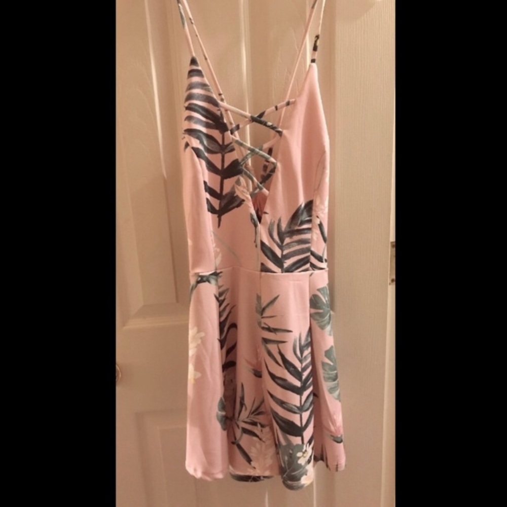 Pink romper